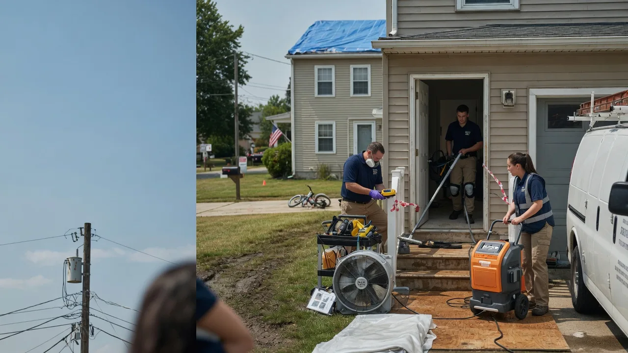 Water Damage Repair in Rebuck, PA near me